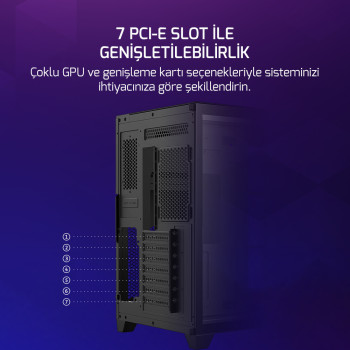 GAMEPOWER WARCRY TOPGLASS 4XARGB GAMING KASA 750W