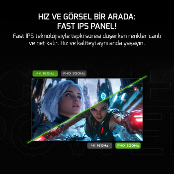 27 GAMEPOWER RAPID DUAL FLAT 0.5MS 160Hz MONITOR