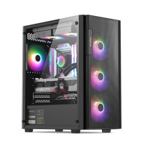 SEGOTEP Axe 5 Siyah 650W 80+ Midi Tower Kasa (Rainbow Fan)
